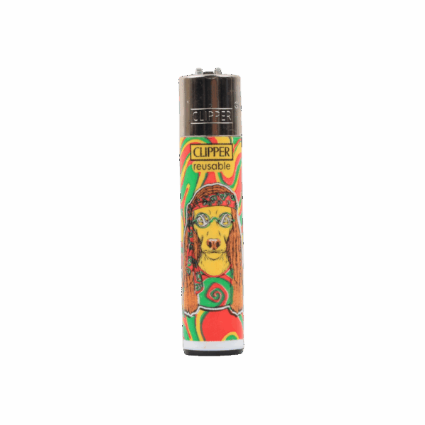 clipper-lighter-rasta-dog
